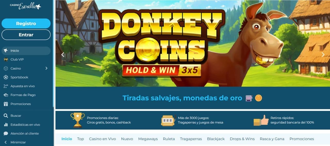 Reseña de Casino Estrella 2026: bono, juegos y pagos en España