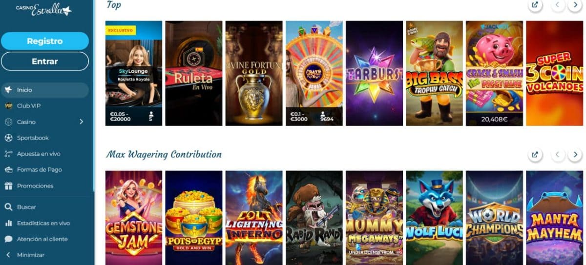 Reseña de Casino Estrella 2026: bono, juegos y pagos en España image 1